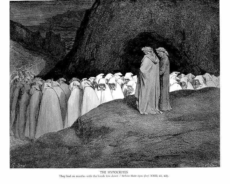 Paul Gustave Dore. Illustration for the "Divine Comedy"