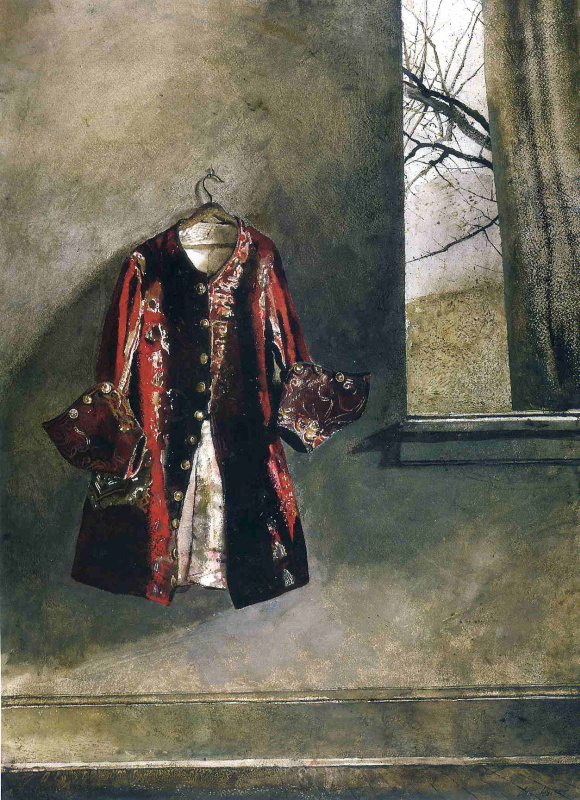 Andrew Wyeth. Curtain call