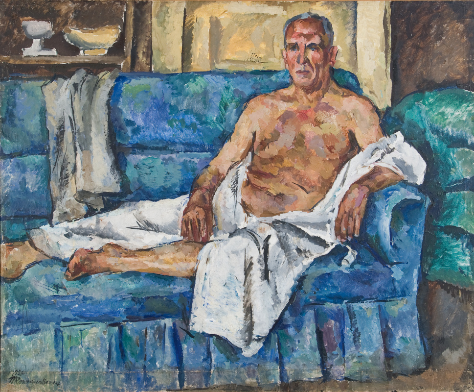 Petr Petrovich Konchalovsky. Portrait of Alexander Leonidovich Vishnevsky