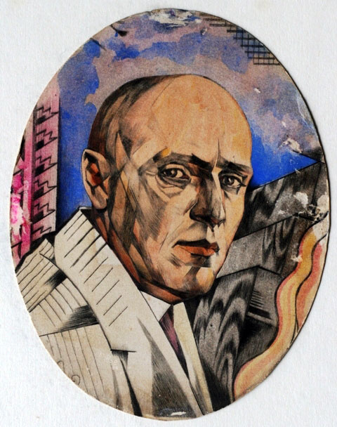 Mikhail Ivanovich Escarabajo. Autorretrato
