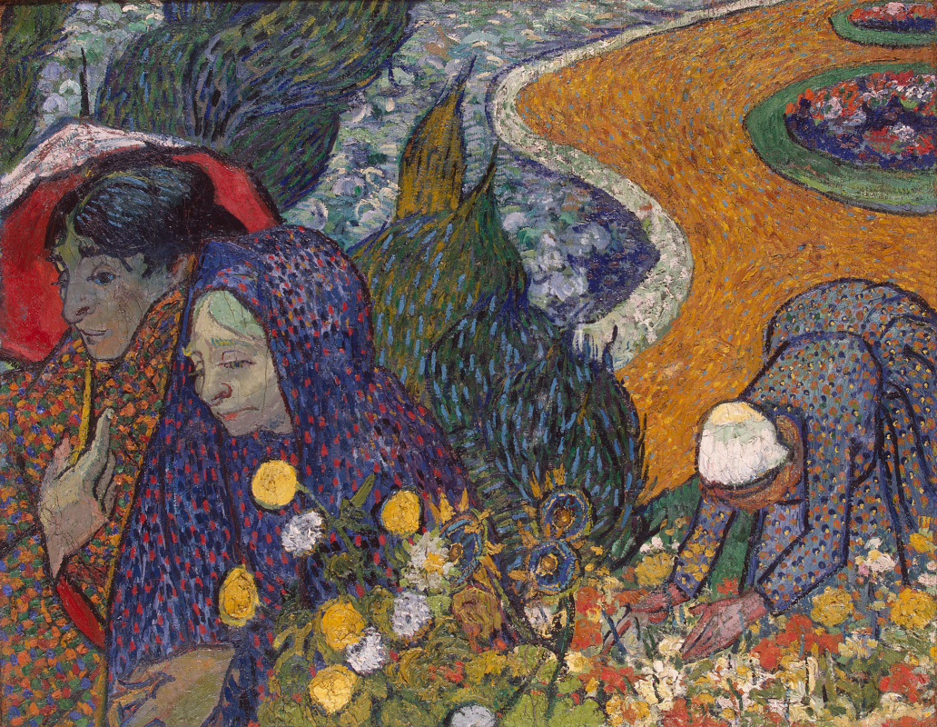 Vincent van Gogh. Memory of the Garden at Etten