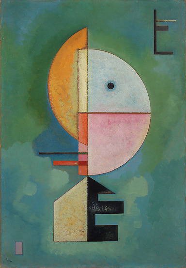 Wassily Kandinsky. Nach oben