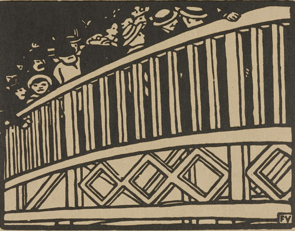 Felix Vallotton. Pedestrian bridge