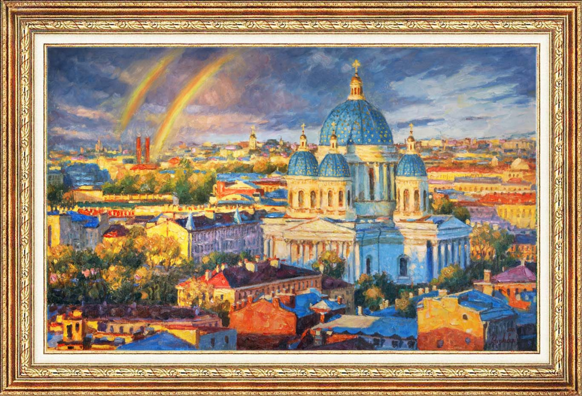 Igor Razzhivin. Rainbow mood of the Northern capital