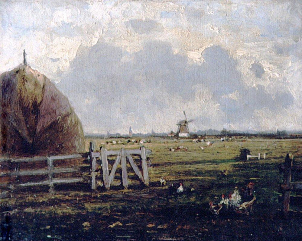 Alexey Petrovich Bogolyubov. Rural view near The Hague