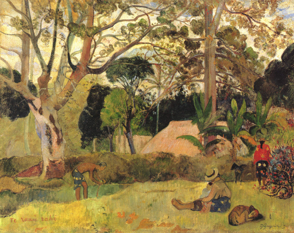 Paul Gauguin. Big tree