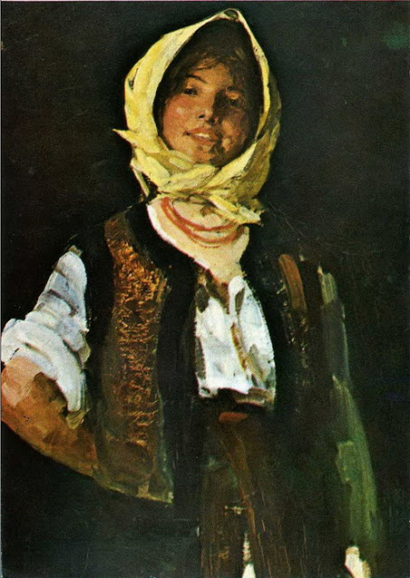 Nicolae Grigorescu. The merry peasant