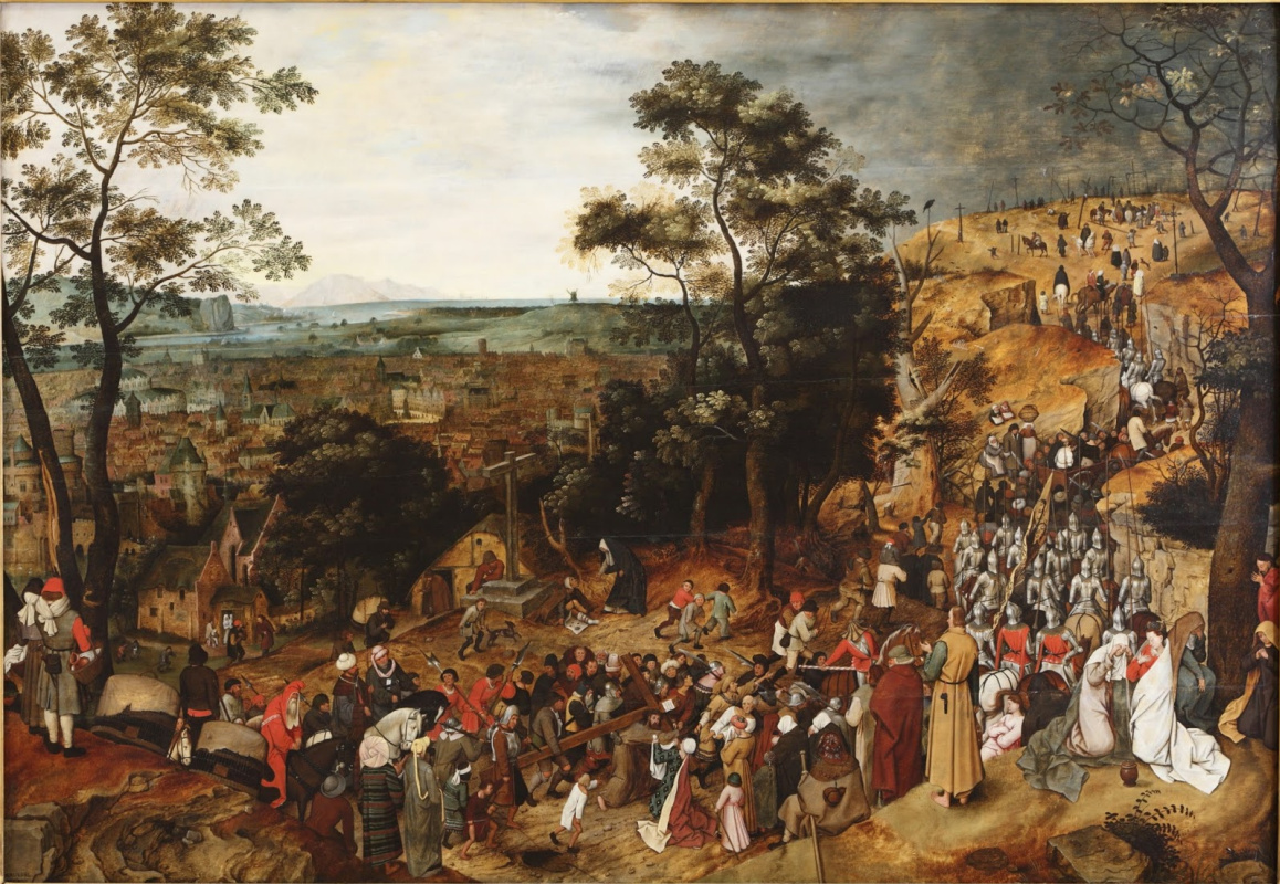 Peter Brueghel the Younger. The ascent to Calvary