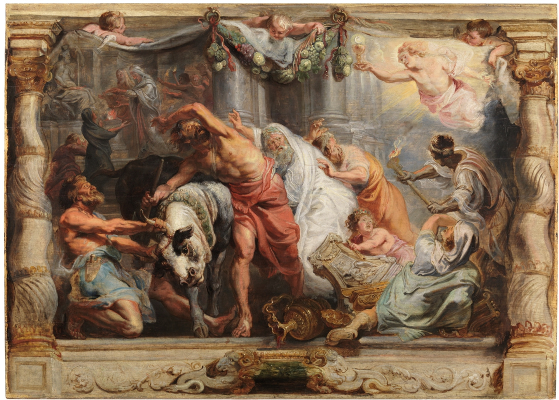 Peter Paul Rubens. The Triumph of the Eucharist over Idolatry