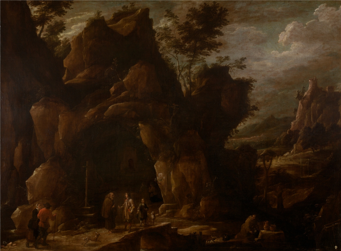 David Teniers the Younger. Landscape with a hermit