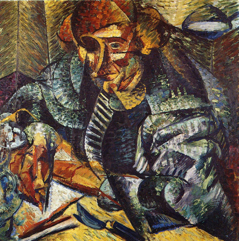 Umberto Boccioni. Plot 3