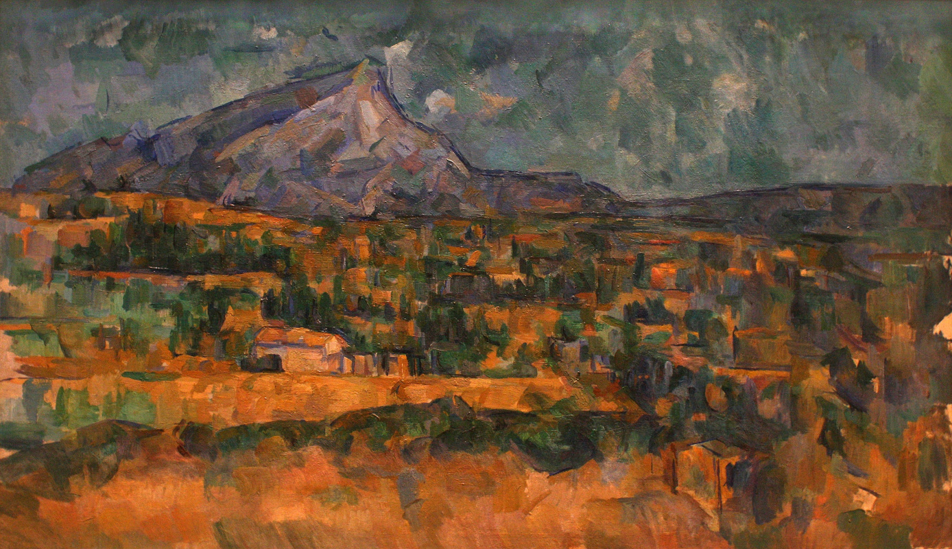 Paul Cezanne. La Montagne Sainte-Victoire