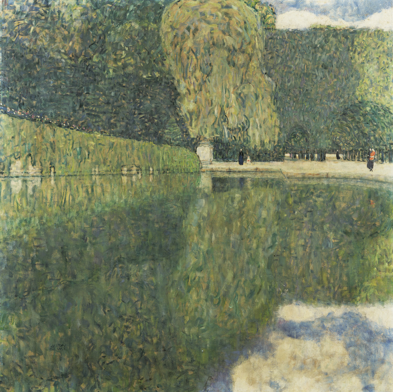 Gustav Klimt. The Park at schönbrunn Palace