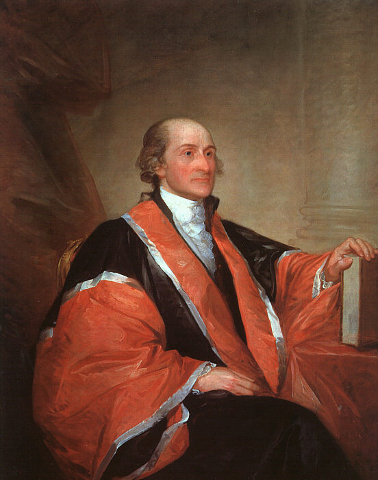 Gilbert Charles Stewart. Chairman of the Supreme court John Jay