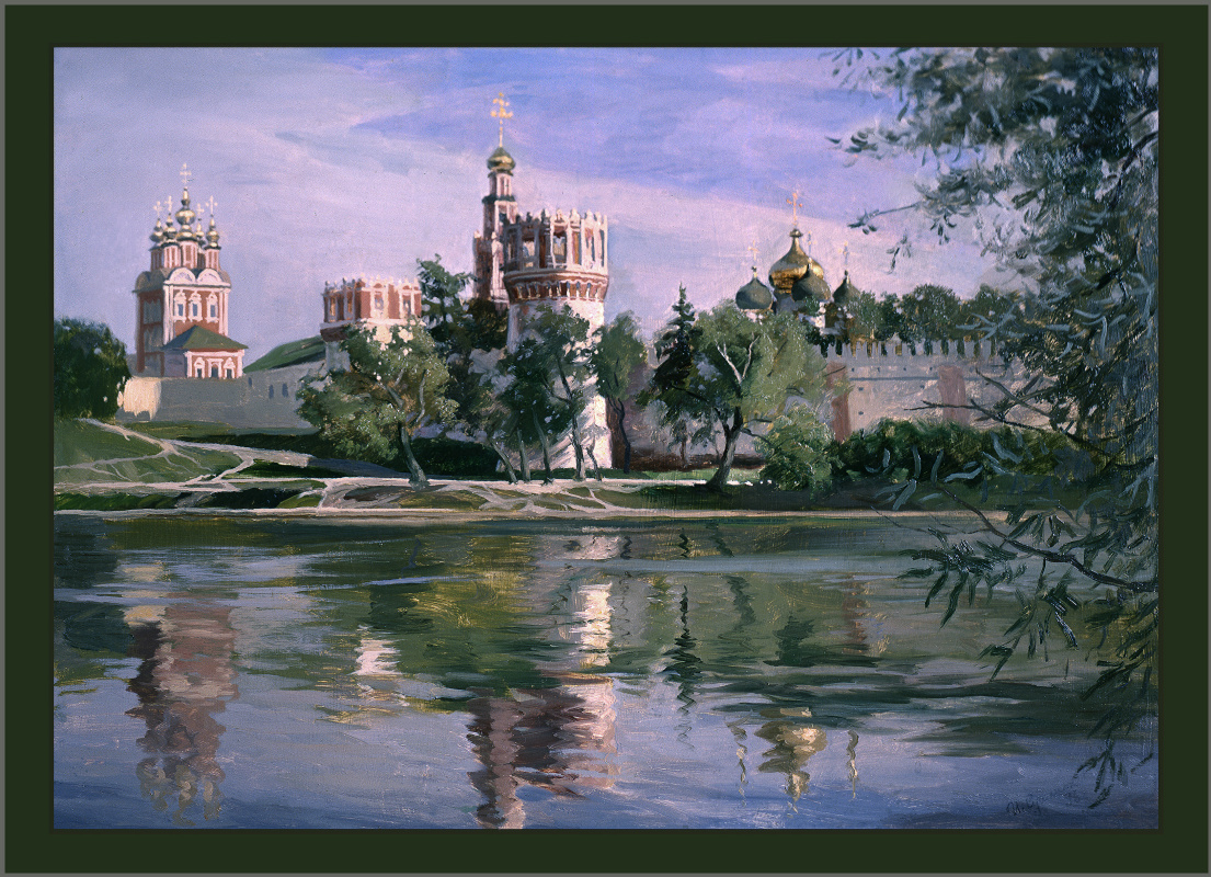 Sushienok64 @ mail.ru Mikhailovich Sushenok Igor. Spring. Novodevichy Convent.