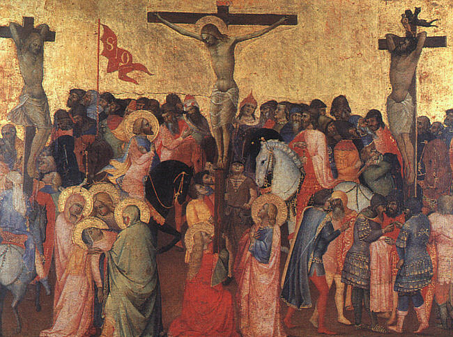 Taddeo Gaddi. The crucifixion