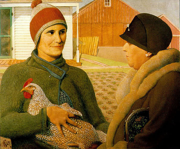 Grant Wood. 评测