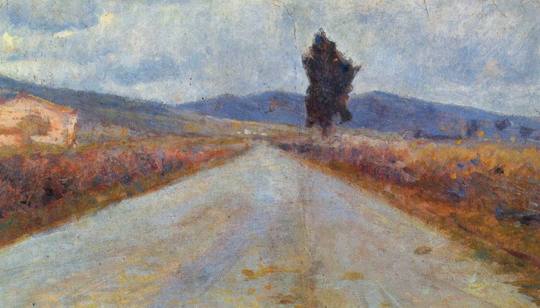 Amedeo Modigliani. Tuscan road