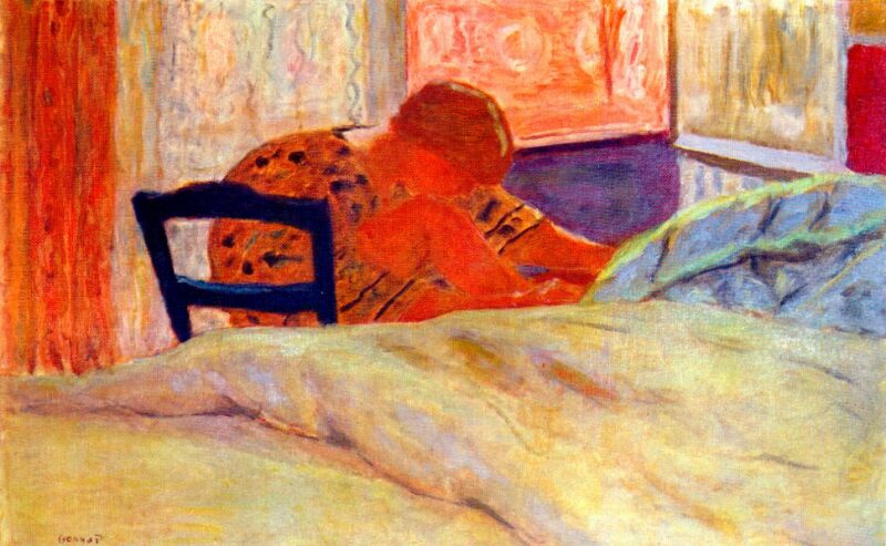 Pierre Bonnard. Pedicure