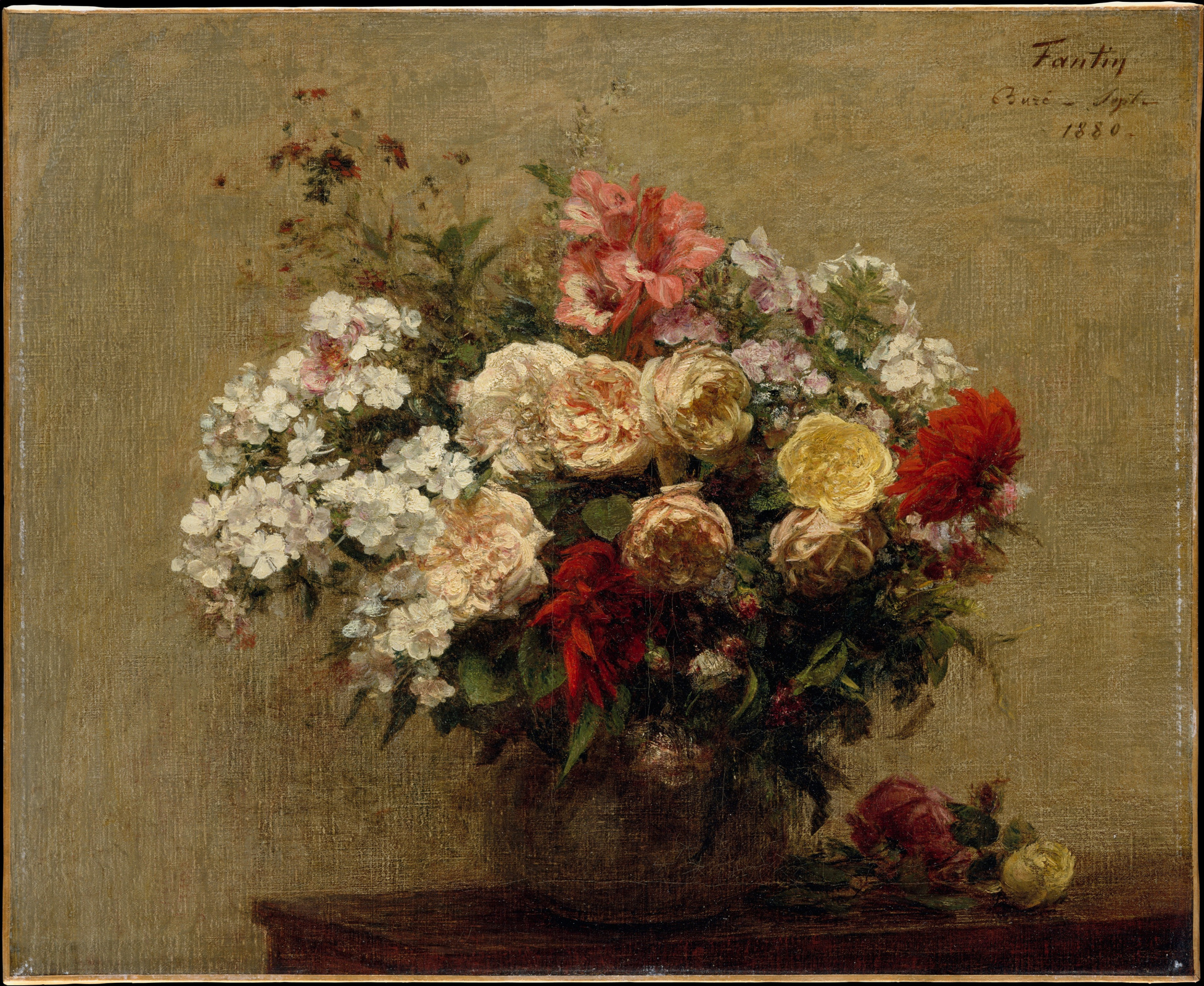 Buy a digital copy: Henri Fantin-Latour - Flores de verano, New