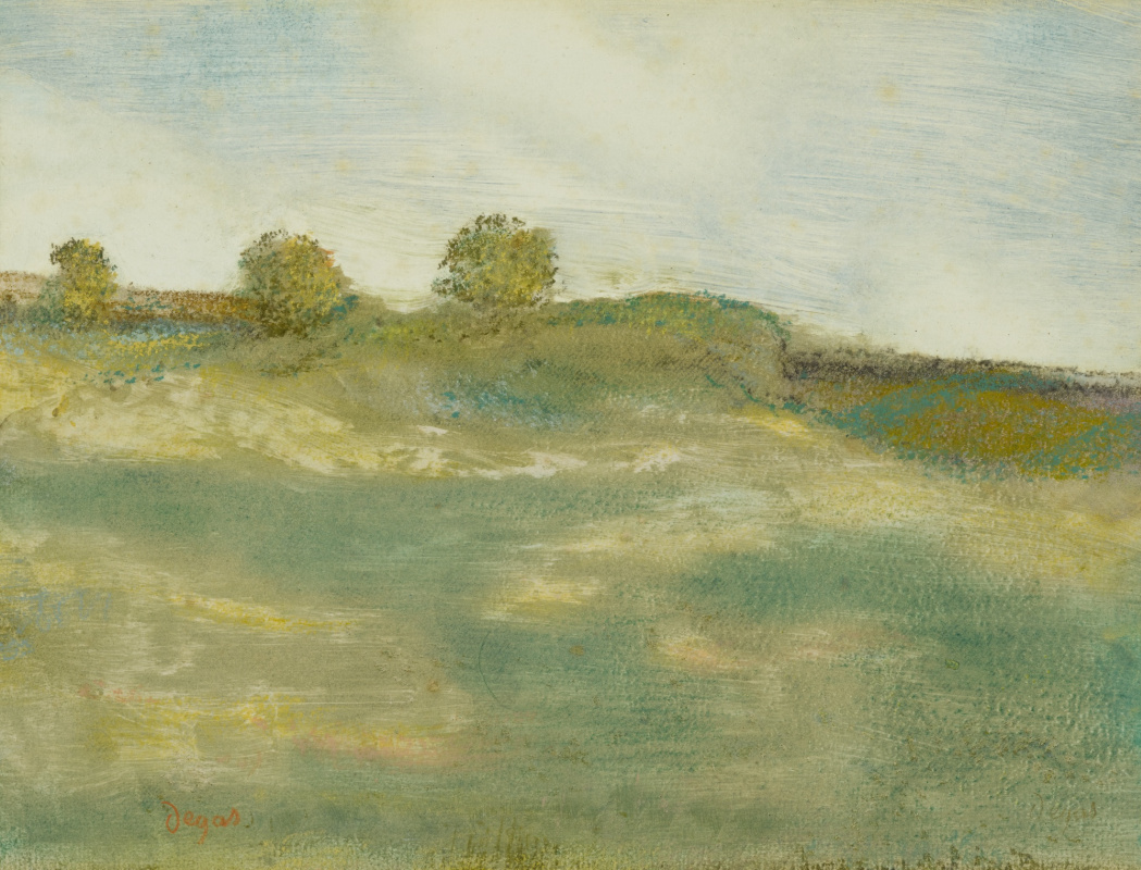 Edgar Degas. Landscape