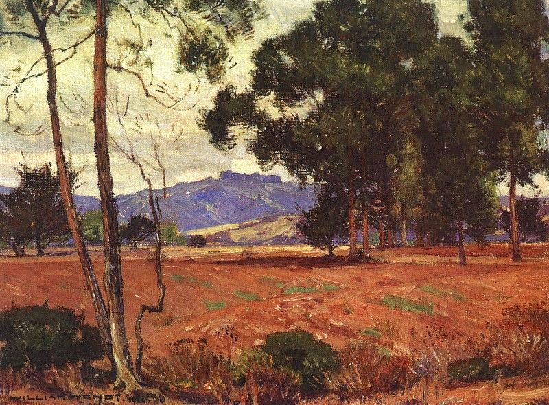 William Wendt. Trees