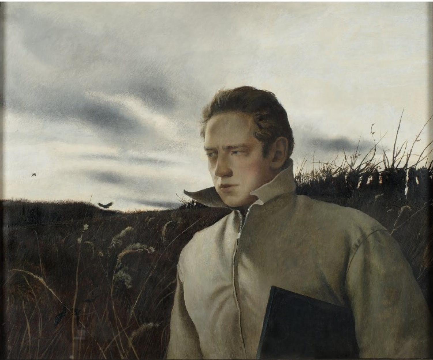 Self-portrait, 1945, 76×64 cm by Andrew Wyeth: History, Analysis 
