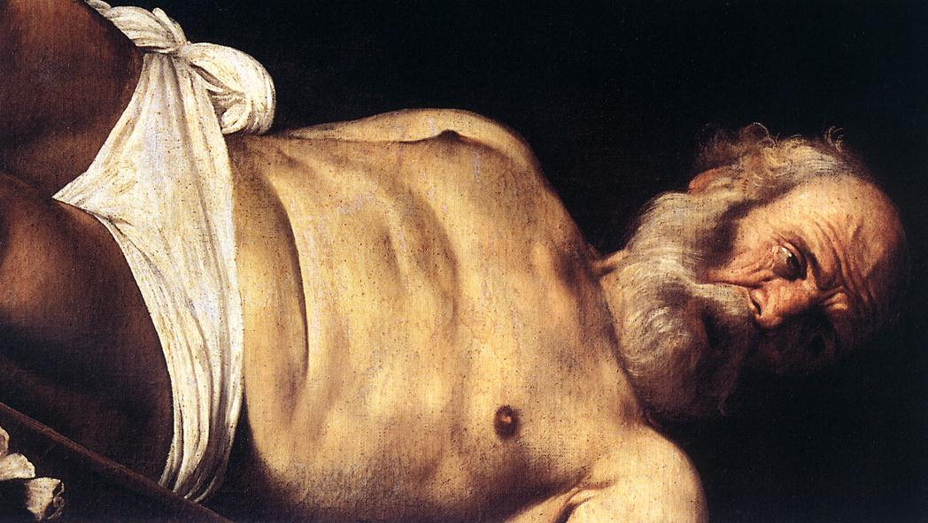 Michelangelo Merisi de Caravaggio. The Crucifixion Of St. Peter. Fragment