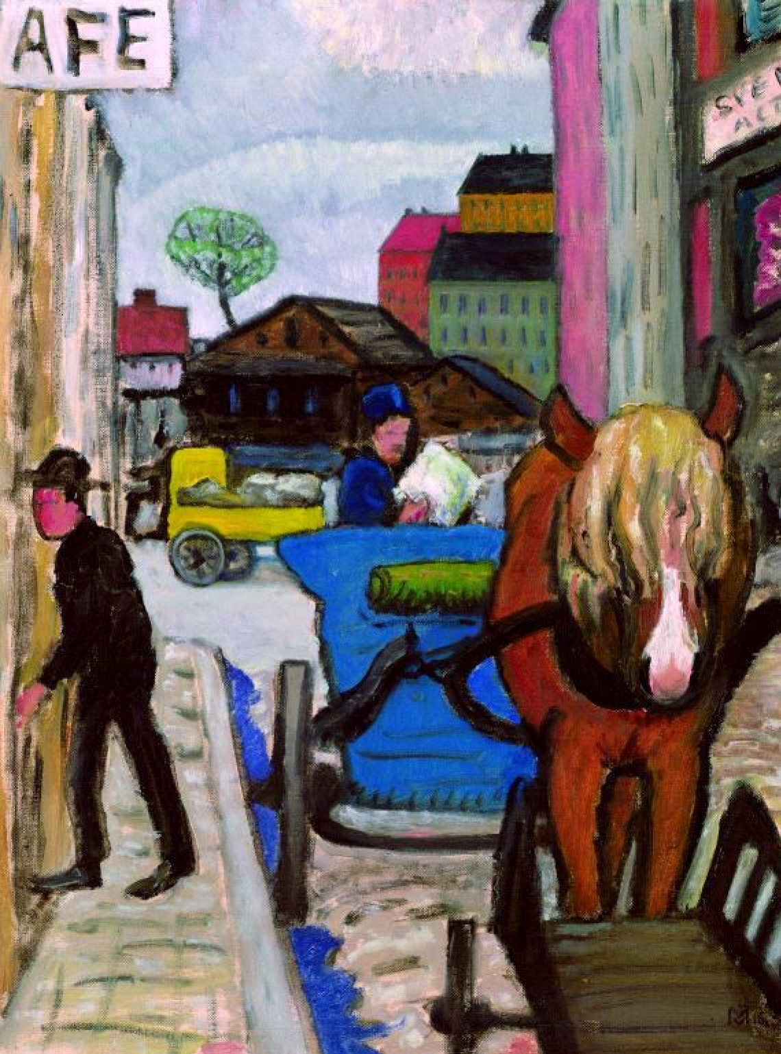 Gabriele Münter. In Stockholm