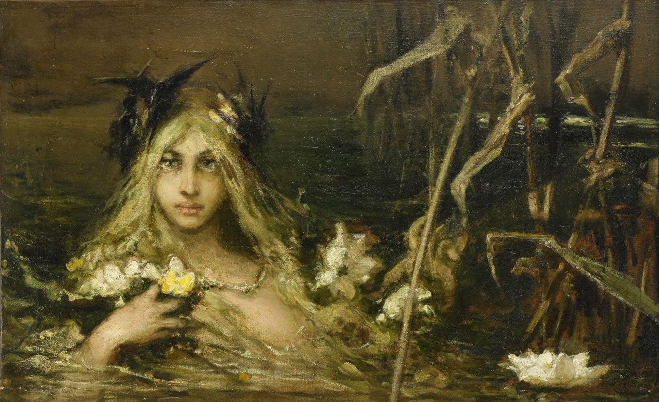 Wilhelm Kotarbinsky. Nymphe de l'eau