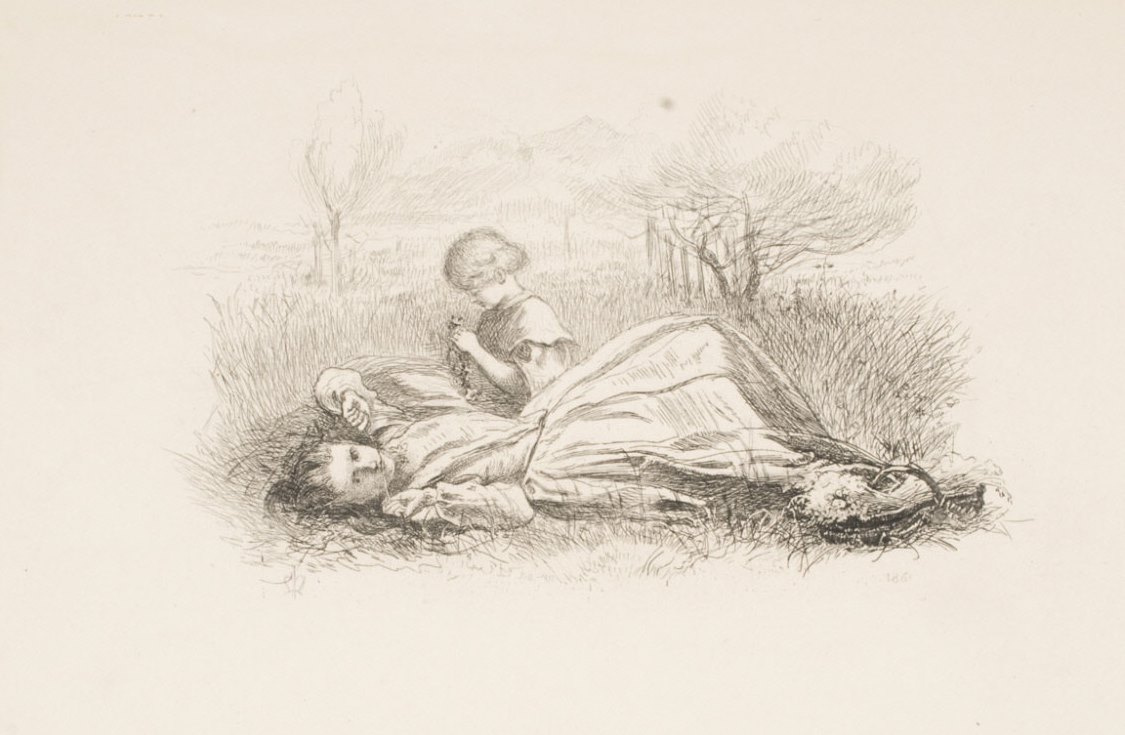 John Everett Millais. Tenderness of summer