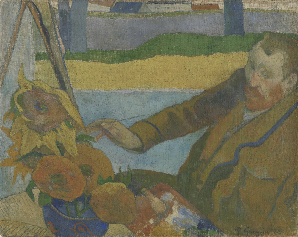 Paul Gauguin. Slikar sončnic (portret Vincenta van Gogha)