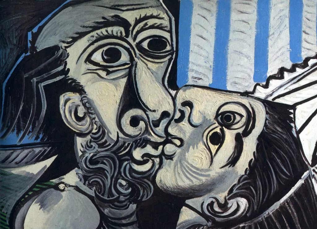 Pablo Picasso. The kiss