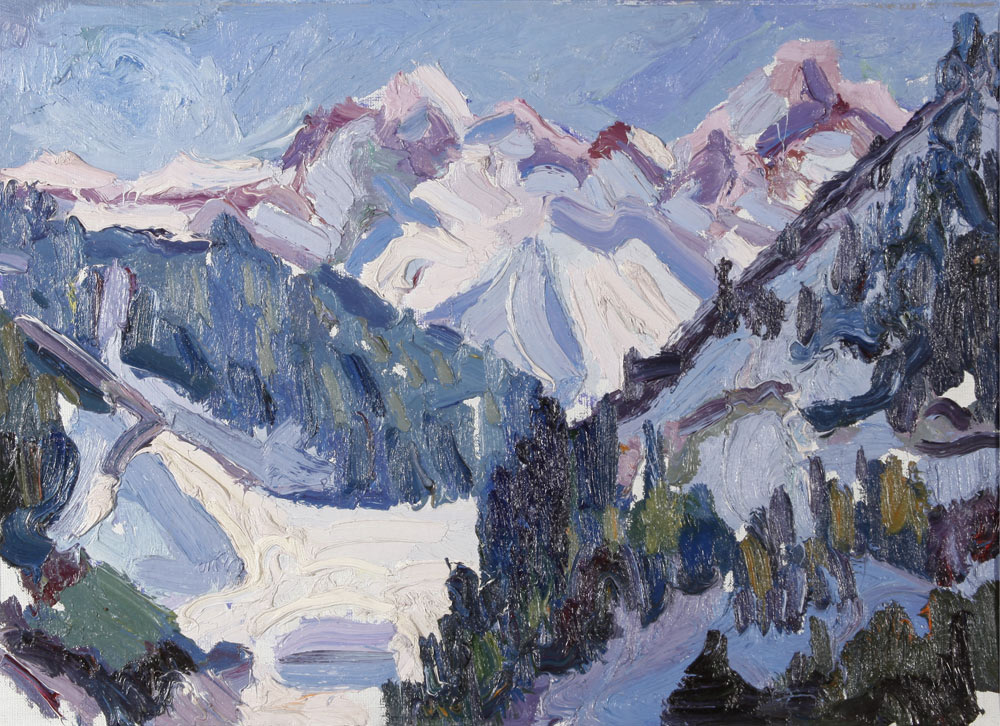 Zhanatay Shardenov. Winter in the mountains