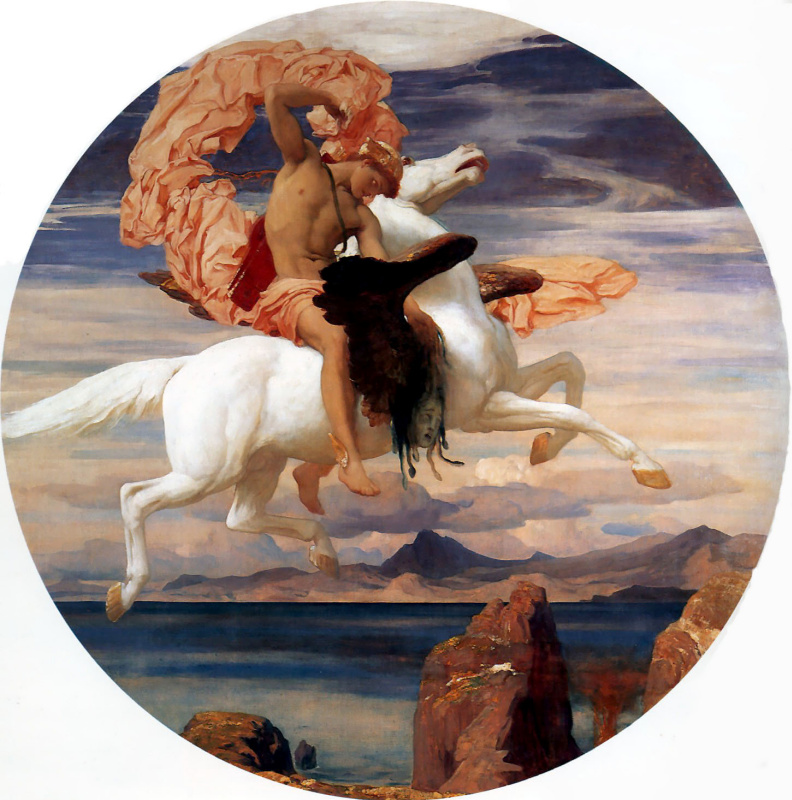 Frederic Leighton. Perseus saves Andromeda