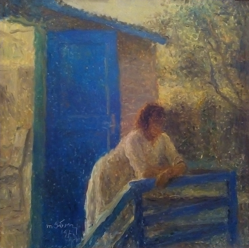 Tetyana Yablonska. In the country