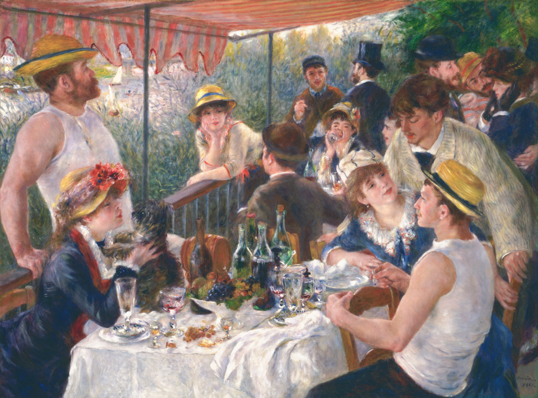 Pierre Auguste Renoir. Luncheon of the boating party