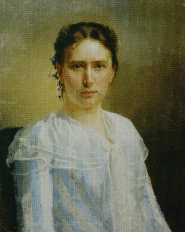 Николай Васильевич Неврев. Женский портрет. 1892