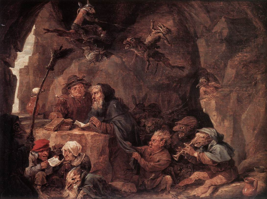 David Teniers the Younger. Temptation of St. Anthony