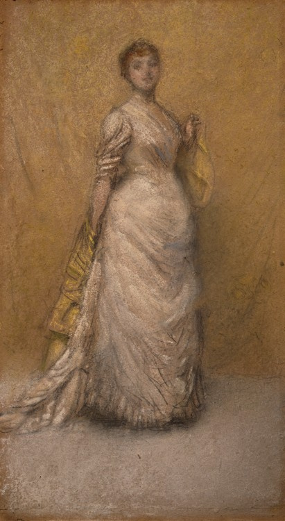 James Abbot McNeill Whistler. Sketch in yellow and gold (Isabella Stewart Gardner)