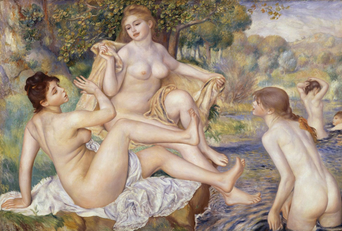 Pierre-Auguste Renoir. Large bathers
