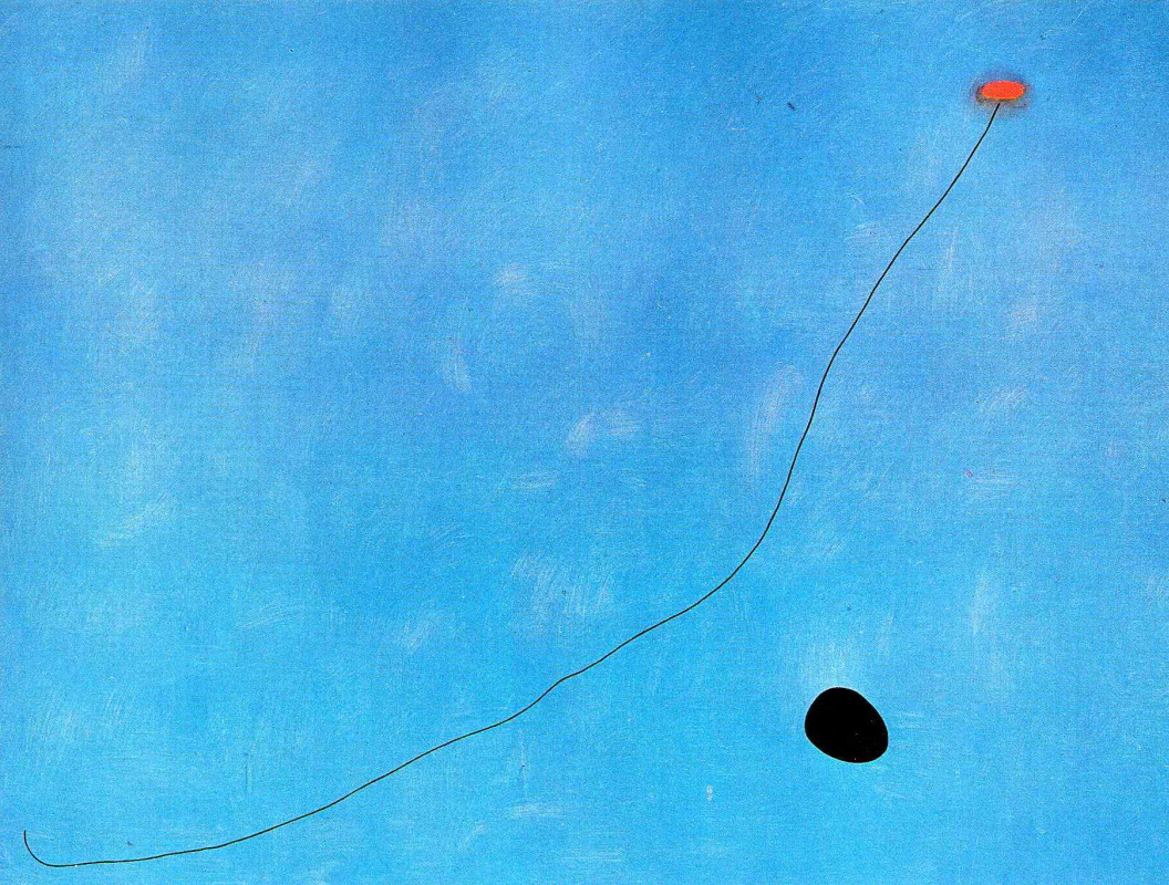 Joan (Joan) Miro. Blue III