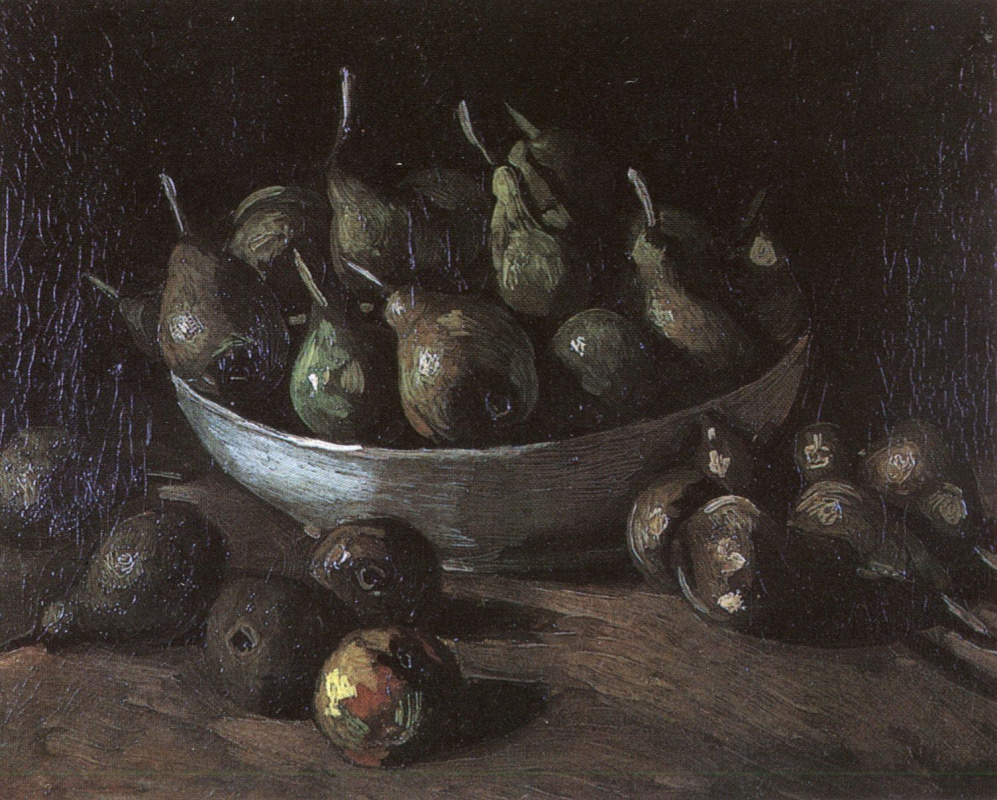 Vincent van Gogh. Still life bowl and pears