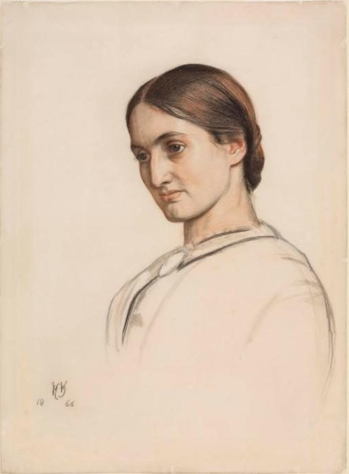 William Holman Hunt. Portrait Of Fanny Hunt