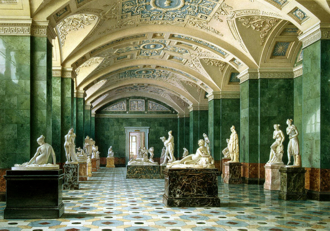 Luigi Premazzi. Interiors of the New Hermitage