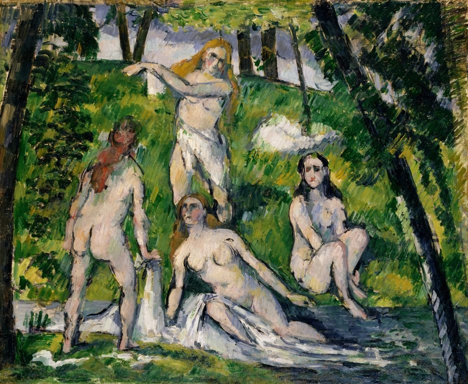 Paul Cezanne. Bathers