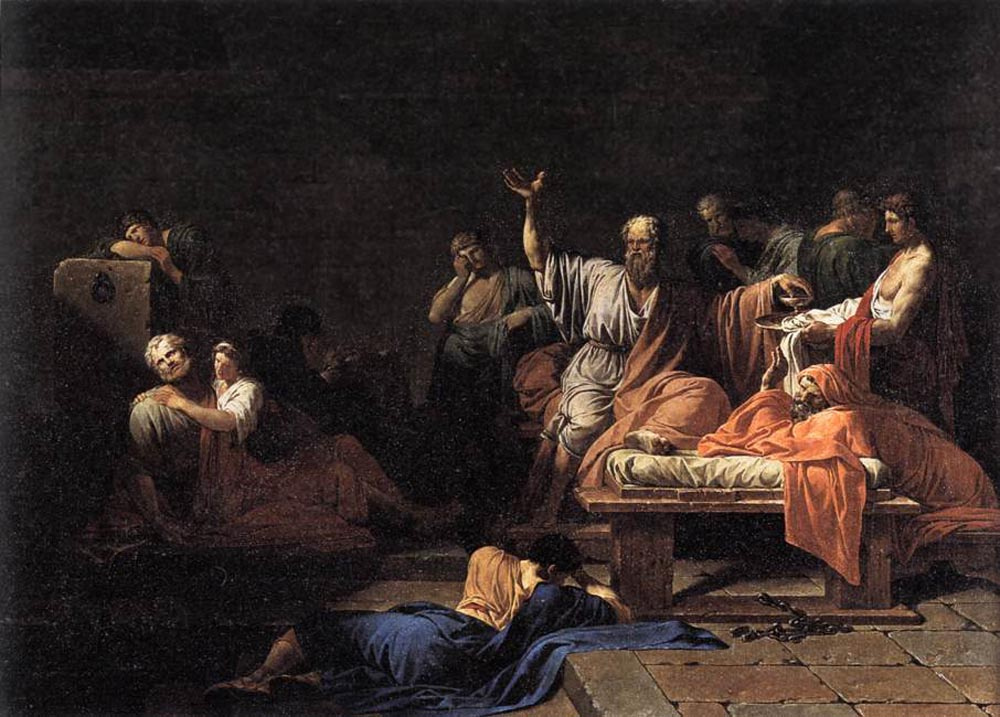 Jean-Francois-Pierre Peyron. The Death Of Socrates