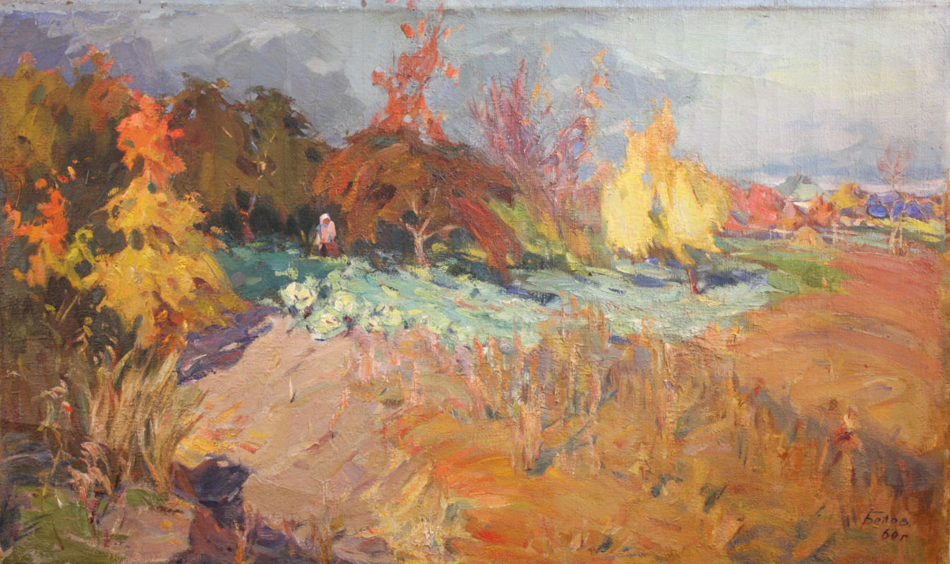 Victor Emelyanovich Belov. Autumn, harvest