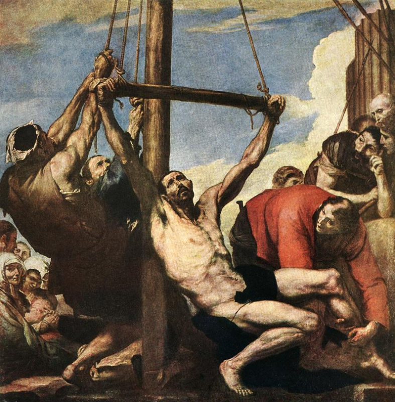 Jose de Ribera. The Martyrdom Of St. Bartholomew