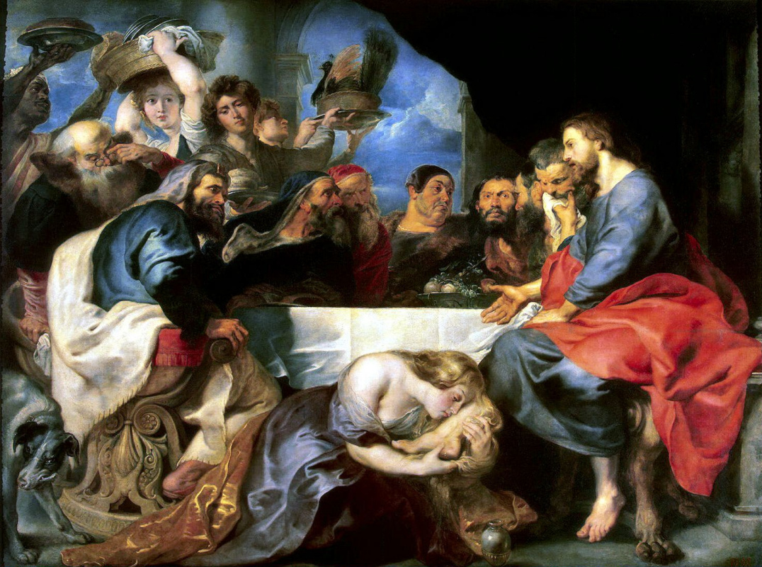 Peter Paul Rubens. A feast at Simon the Pharisee